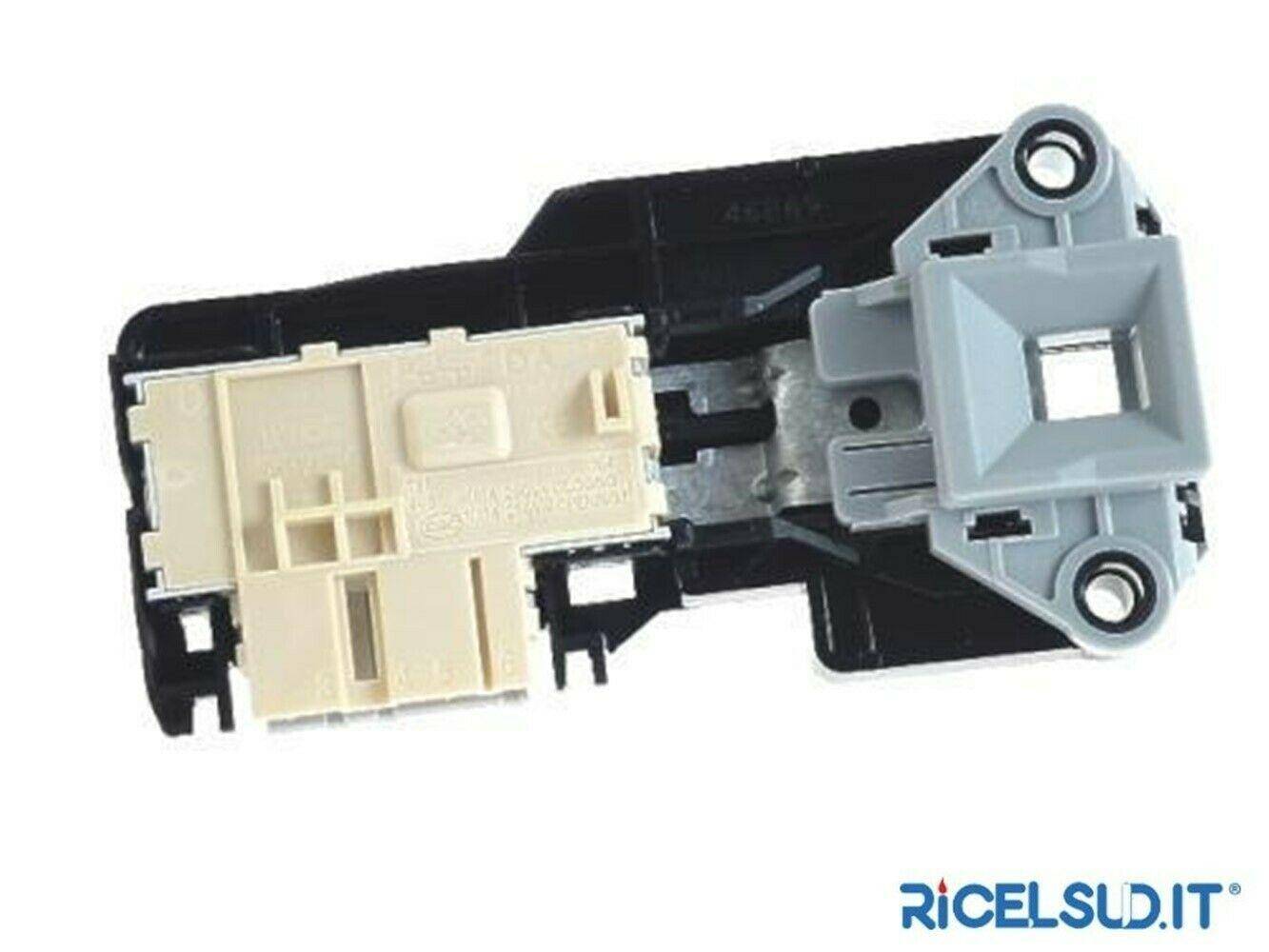 elettroserratura bloccaporta lavatrice rex electrolux aeg om 8070202018 bp 18-1