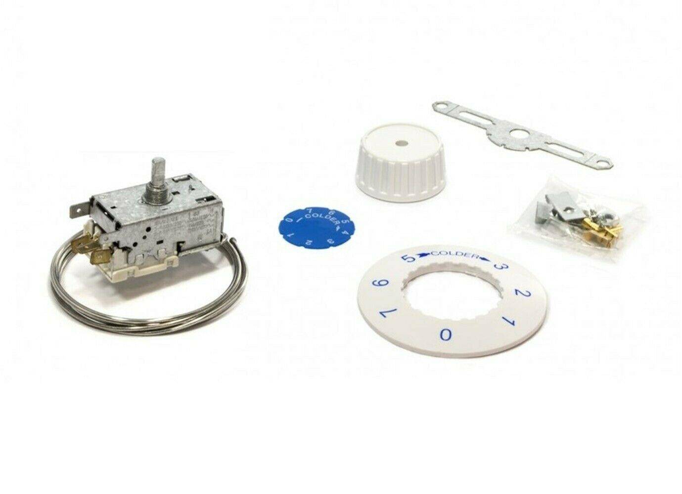 termostato frigorifero sonda cm 200 domestico 2 porte 3 contatti tf 11-3