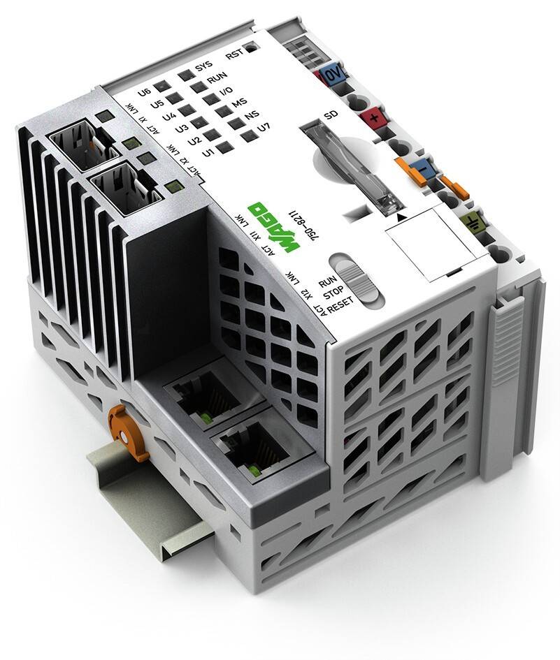 WAGO GmbH & Co. KG Controller PFC200 di 2a generazione, 2xETHER 750-8211-0