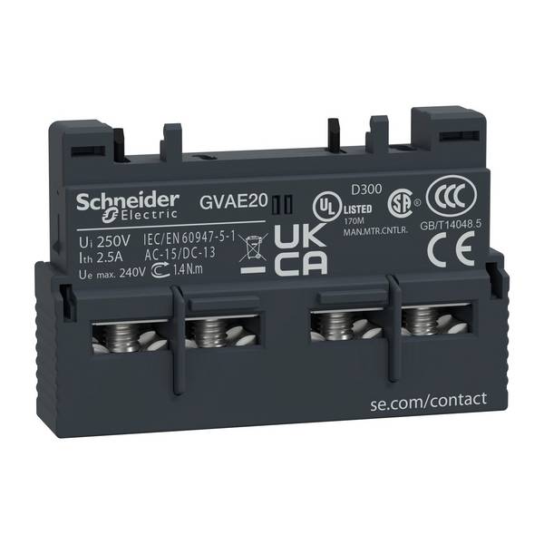 TeSys Deca - auxiliary contact - 2 NO