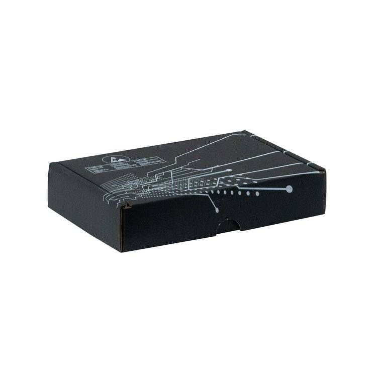 Scatola di spedizione CORproTRONIC, 60x60x24 mm, con schiuma chiodata e schiuma a innesto in PU-0