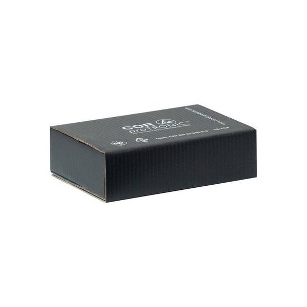 Scatola di spedizione CORproTRONIC Foampac, 200x140x50 mm, incl. schiuma alveolata dissipativa