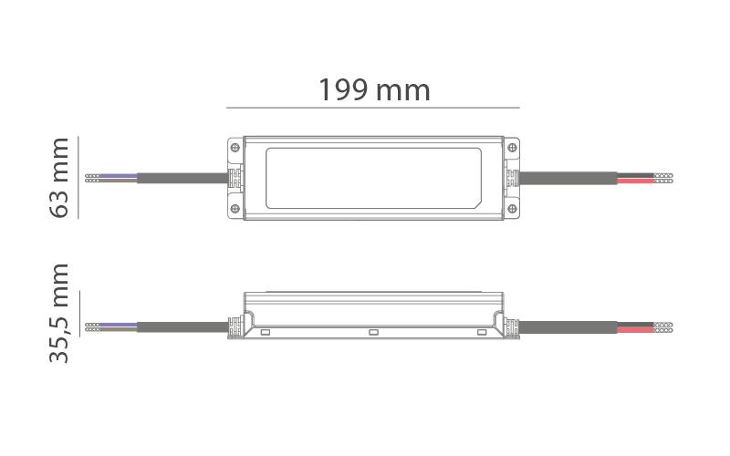 Driver LED - 100 W - Tensione Costante 24 V-1
