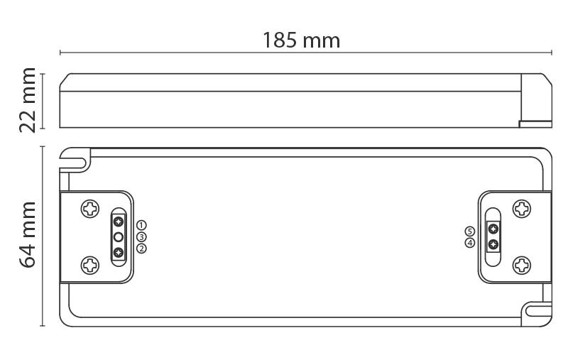 Driver LED - 72 W - Tensione Costante 24 V-1