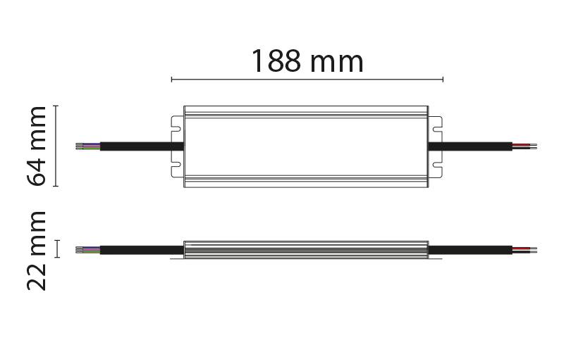 Driver LED - 150 W - Tensione Costante 24 V-1