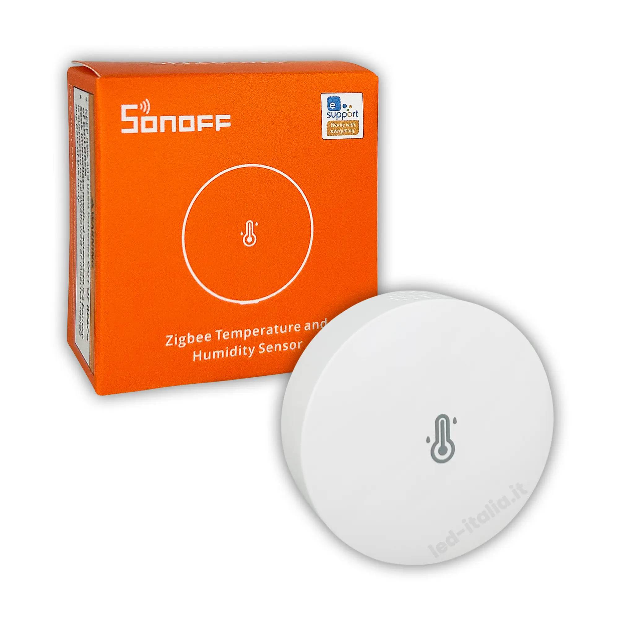 Sonoff Sensore Smart di Temperatura e Umidità ZigBee Wireless-0