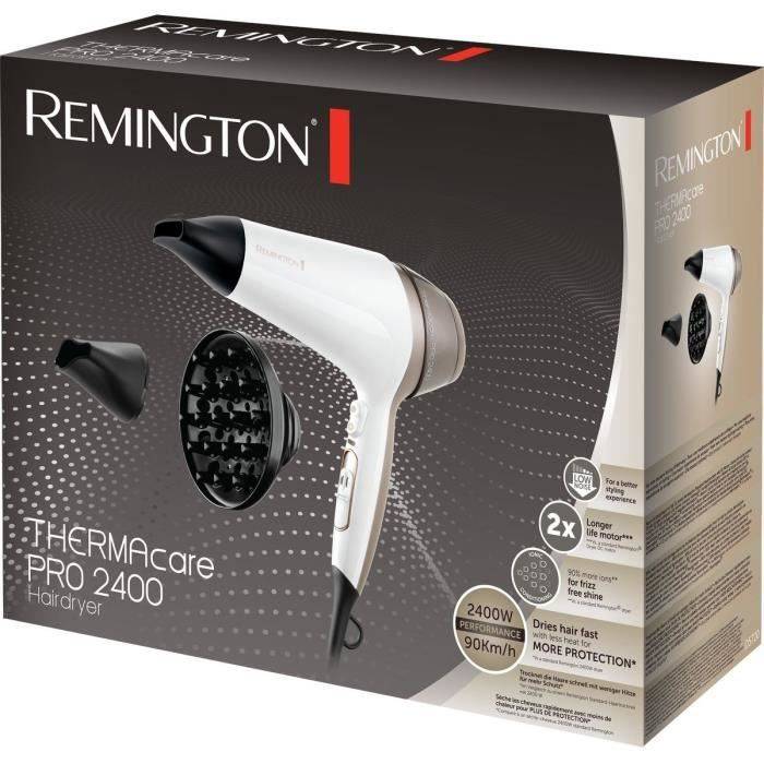 Remington D5720 asciuga capelli 2400 W Marrone Bianco-1
