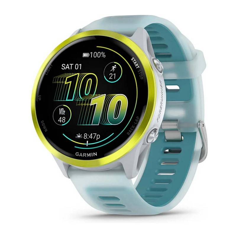 Garmin Forerunner 570 - 47mm Amp Yellow Aluminium Cinturino Whitestone-0
