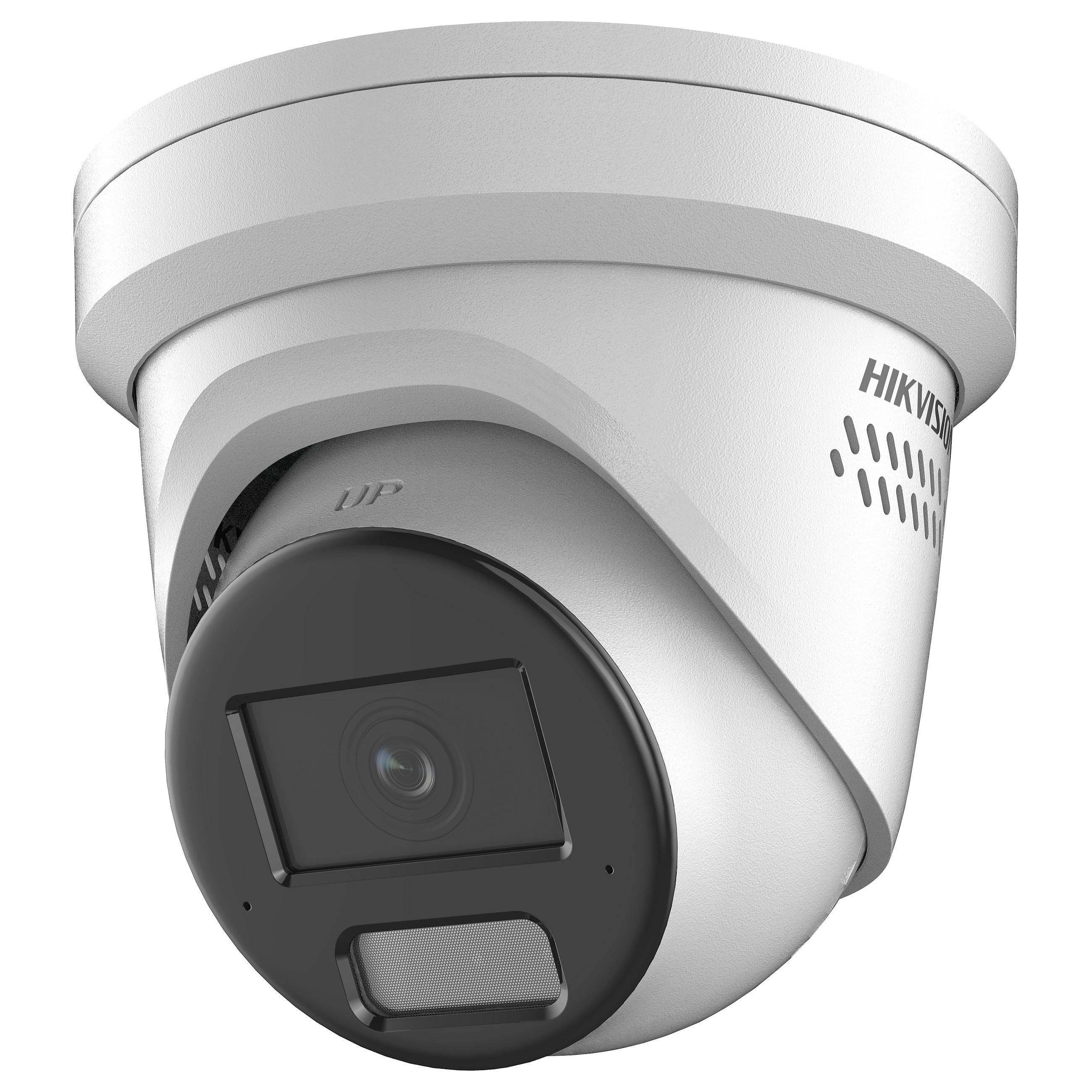 Hikvision DS-2CD2386G2H-IS2U/SL(2.8mm) 8 MP telecamera di rete turret fissa con AcuSense. luce stroboscopica e avviso ac-0