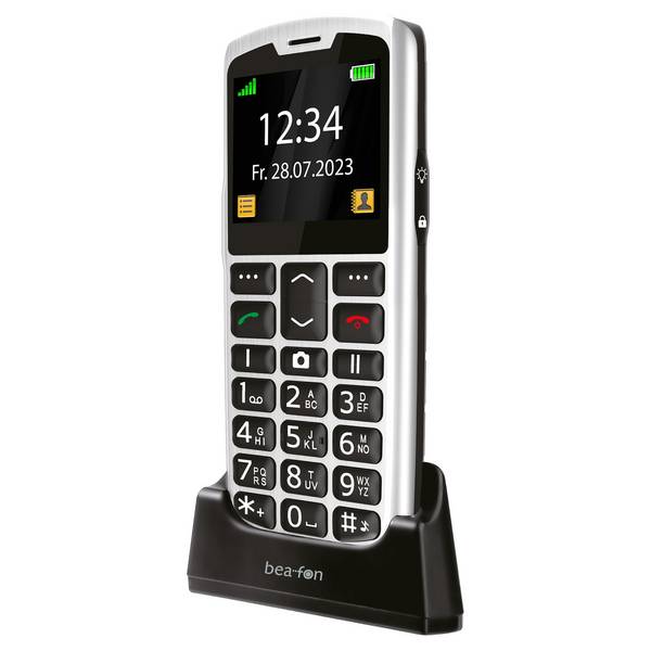 Beafon Silver Line SL260 LTE 4G Feature Phone Argento/Nero SL260LTE_EU001SB