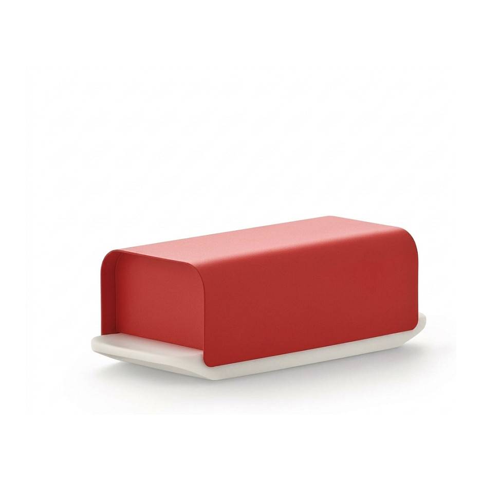 Alessi Mattina burriera rossa-0