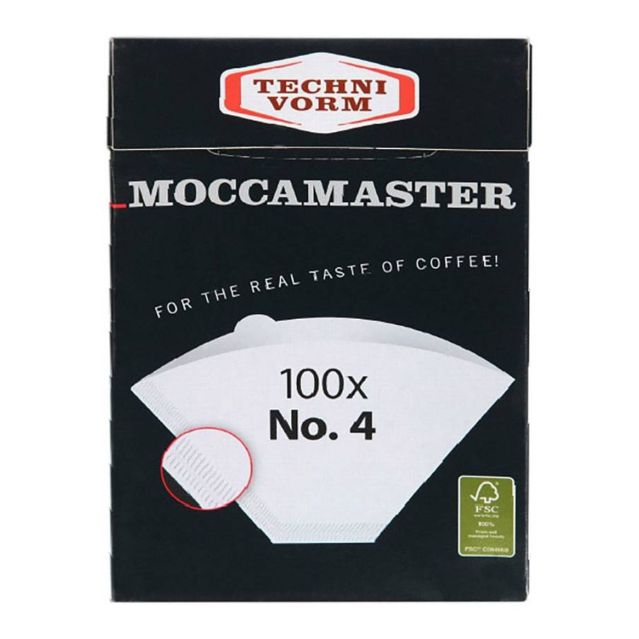 Carta da filtro Moccamaster n. 4 (100 pezzi)-0