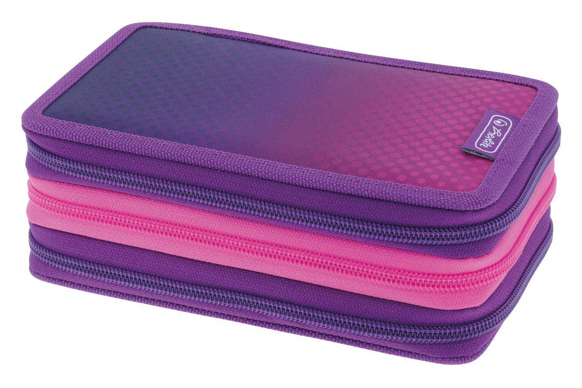 TriCase 31 pezzi Dip Dye rosa/viola-0
