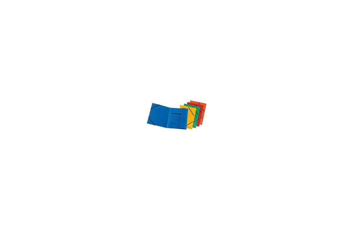 Herlitz 10902864 cartella Cartoncino Multicolore (Herlitz Colorspan - 3-folds mappe - fo)-0