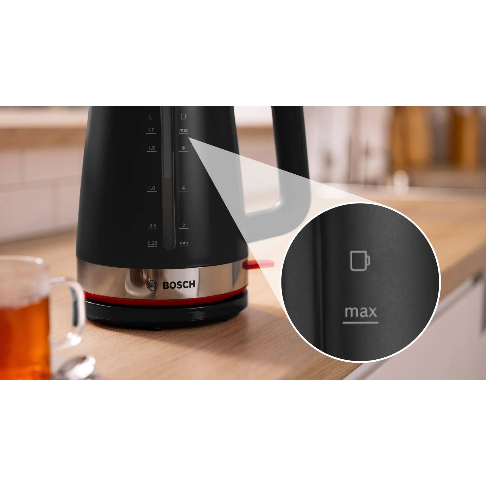 Bosch TWK4M223 Bollitore MyMoment 1.7 l Nero-1