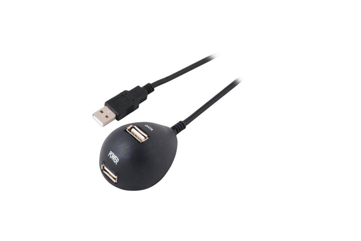EFB-Elektronik USB Desktop Verlängerungskabel,1,5m, sw, A-Stecker/A-Buchse Hersteller: EFB Elektronik (EB438V2)-0