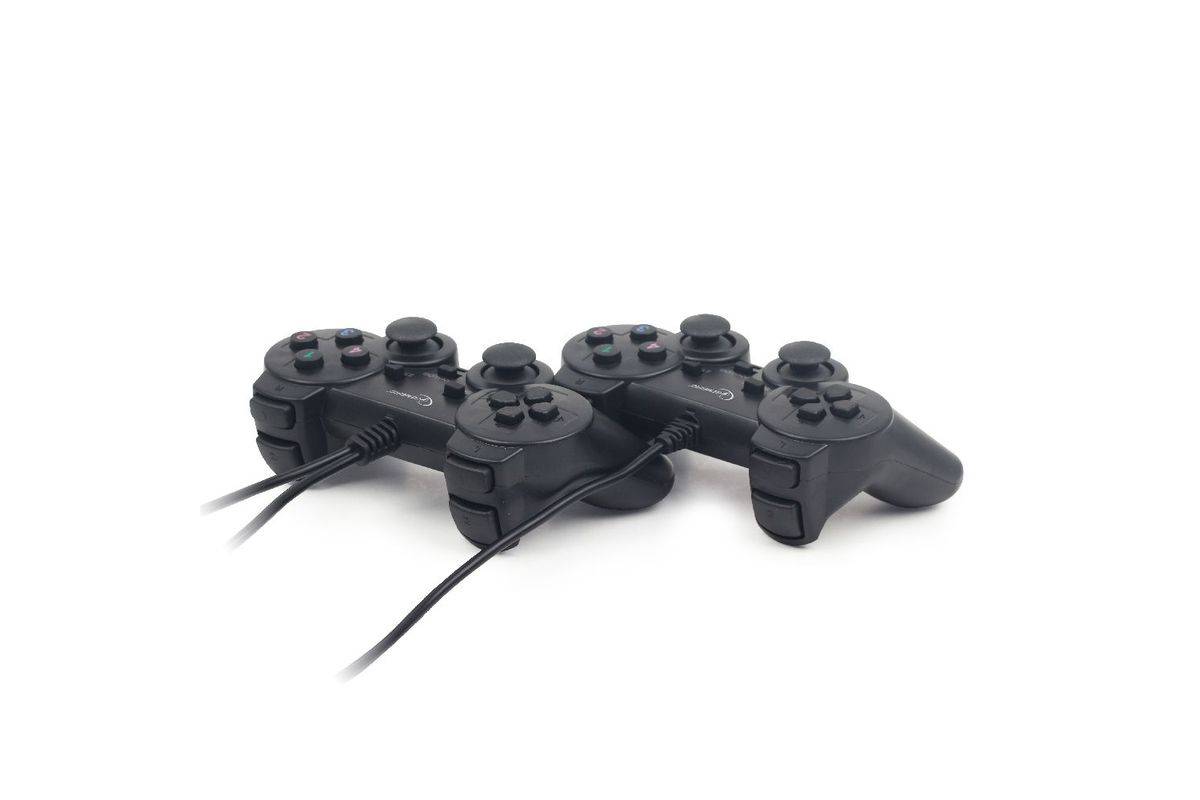 Gembird JPD-UDV2-01 Gamepad PC Controller di gioco nero JPD-UDV2-01-1