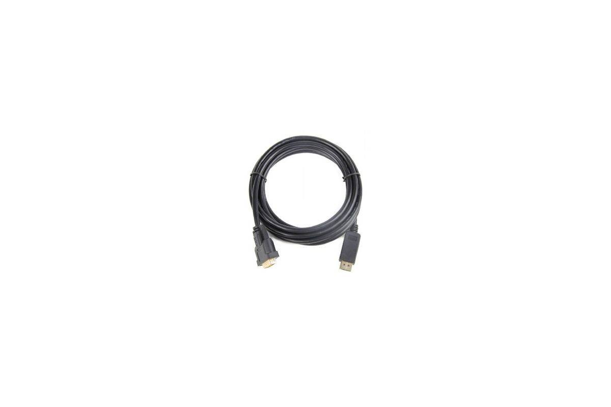 Gembird CC-DPM-DVIM-1M - DisplayPort - DVI - Männlich - Männlich - Schwarz - 1920 x 1080 Pixel (CC-DPM-DVIM-1M)-1