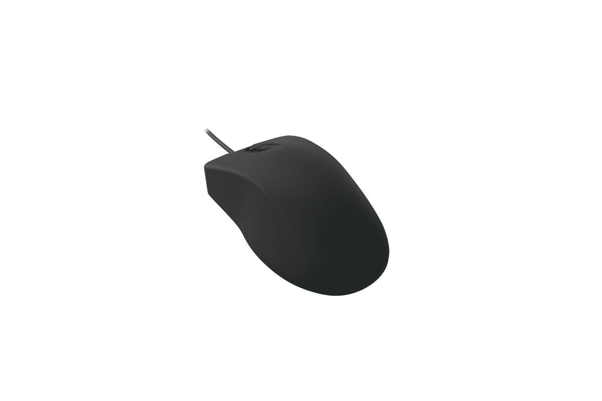 Active Key AK-PMH12 mouse Medico Ambidestro USB tipo A Ottico 1000 DPI (HYGIENE MOUSE WITH 3 BUTTONS USB BLK)-1