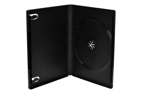 BOX11-M, DVD case, 1 disc, black, plastic, RoHS, 1 unit(s)