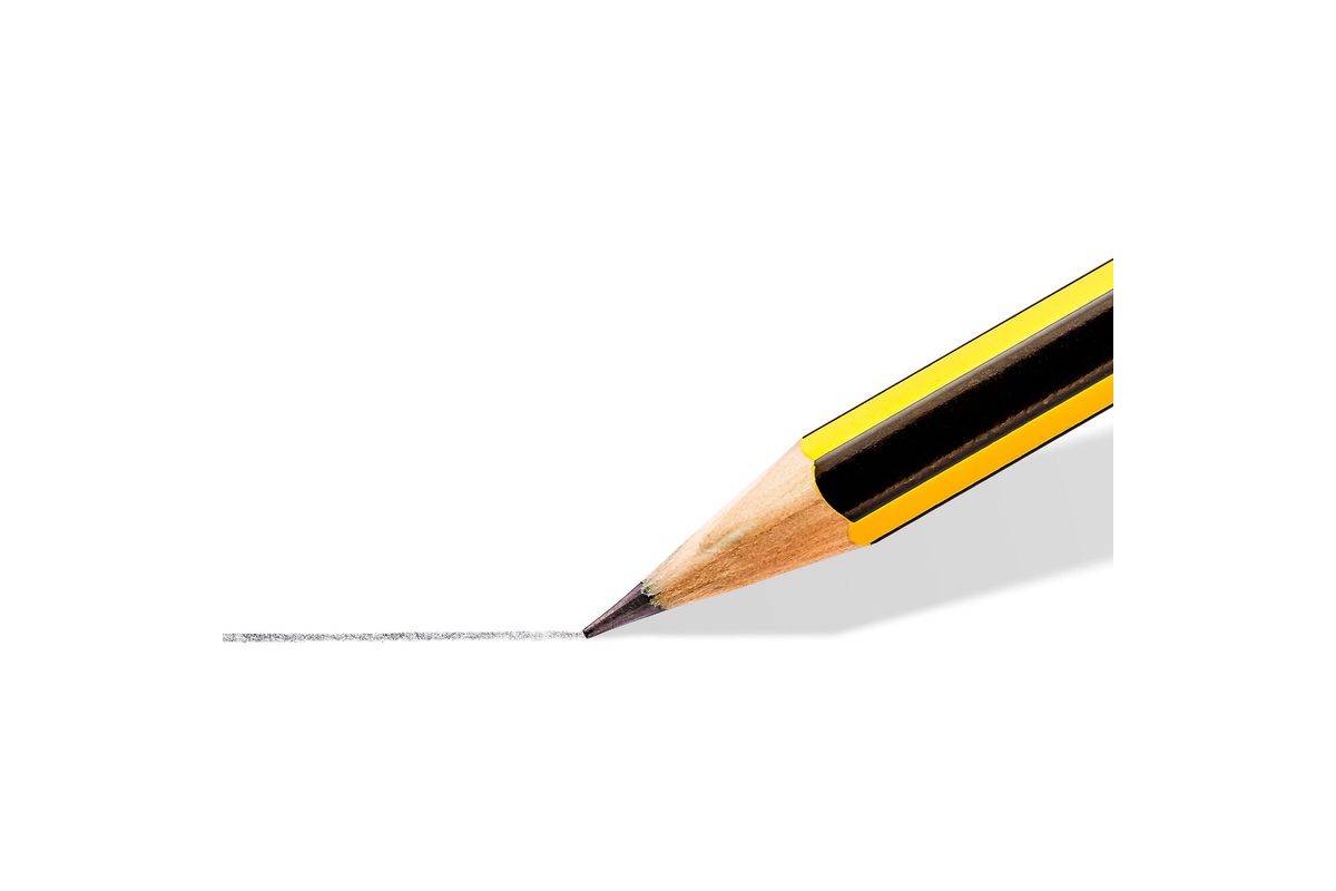 STAEDTLER 120 Confezione da 2 penne grafite 2hb esagonale + 1 temperamatite con deposito + 1 gomma in plastica mars stro-2
