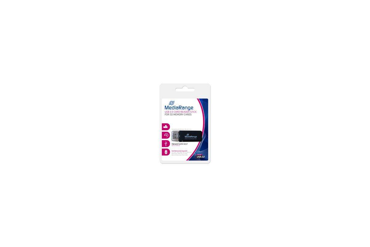 MediaRange MRCS507 lettore di schede USB 3.2 Gen 1 [3.1 Gen 1] Interno Nero (MediaRange kortl?ser - USB 3.0/USB-C)-1