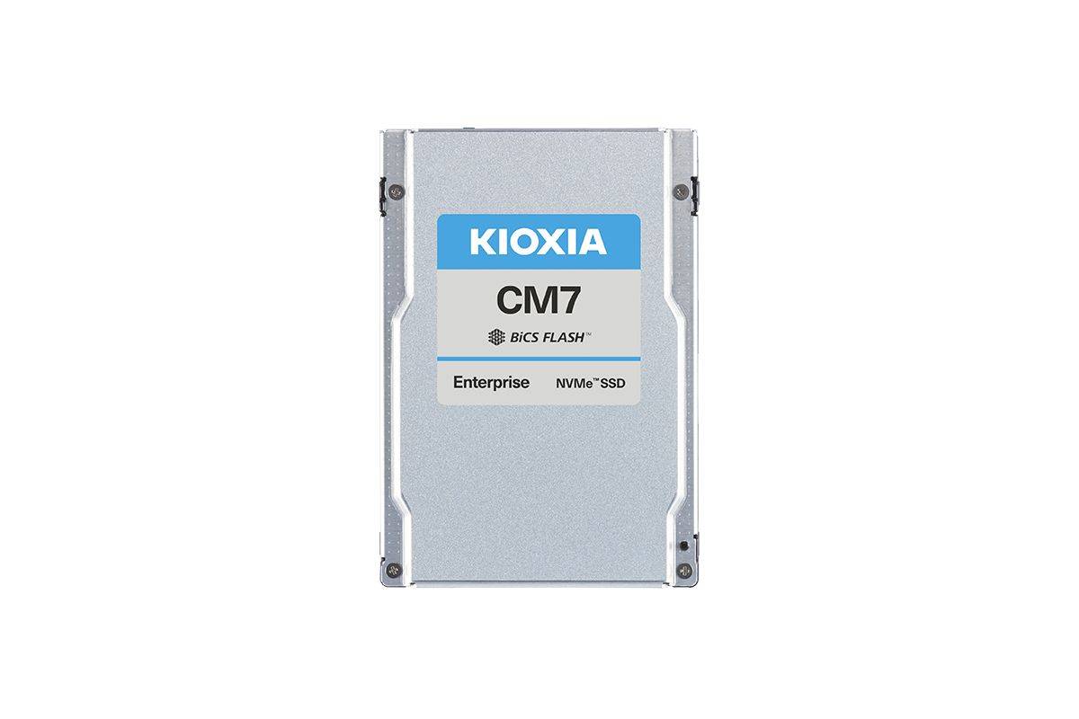 Kioxia SSD CM7-R 3.84TB U.3 (15mm) NVMe Gen5 SIE Read Intensive DWPD 1 | KCMYXRUG3T84-0