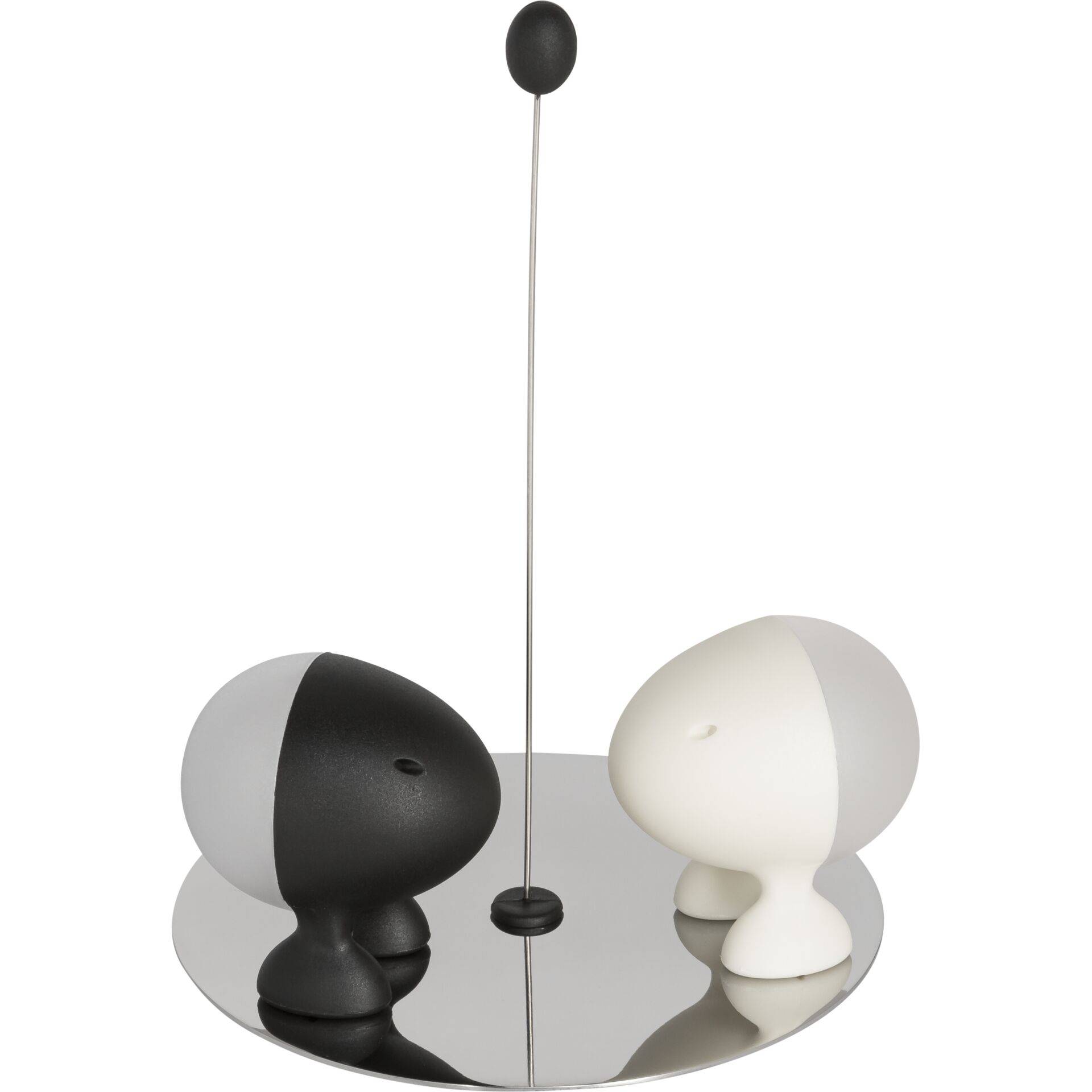 ALESSI LILIPUT Salz- und Pfefferstreuer weiß (ASG02 BW)-2