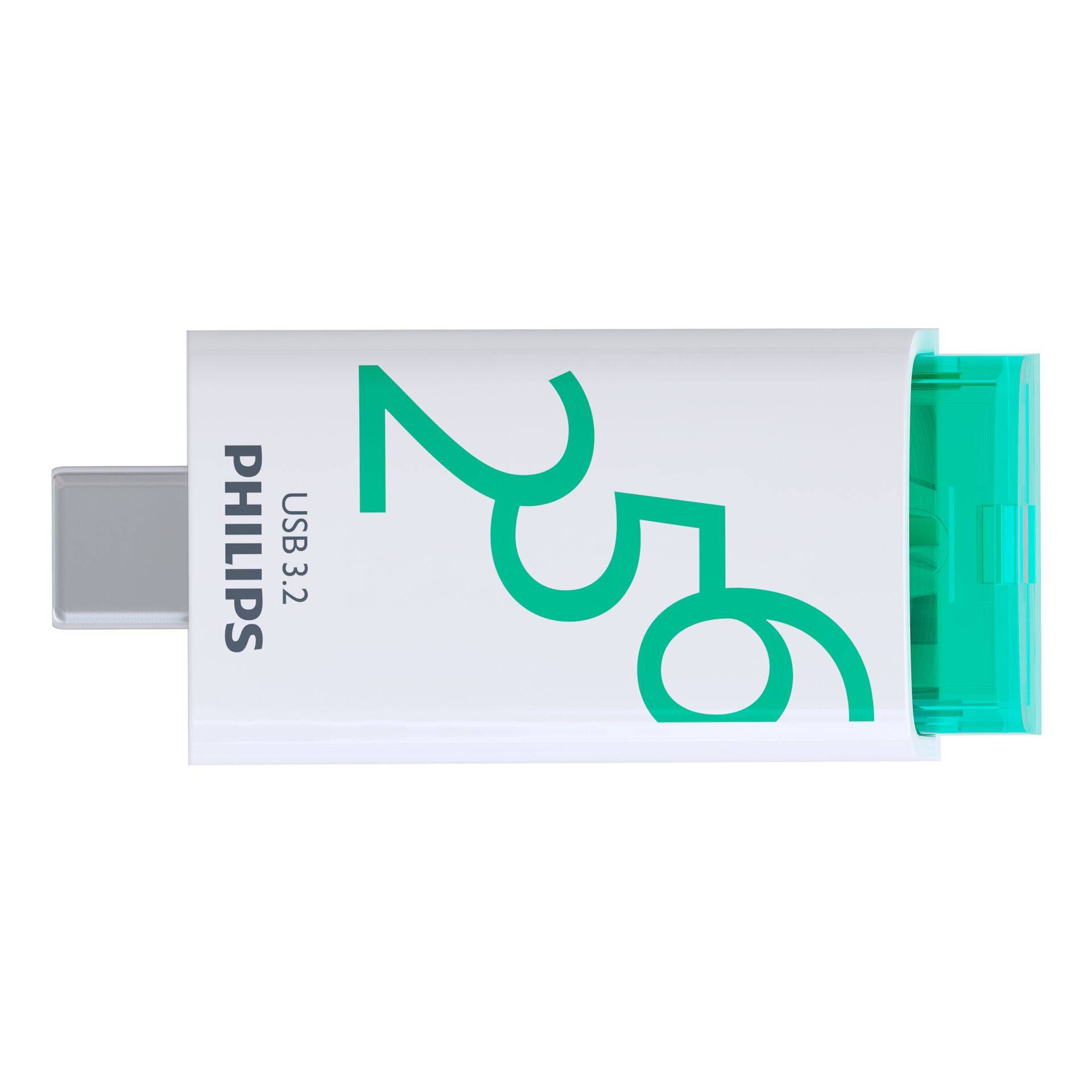 Philips USB 3.2 256GB Click Series Gen 1 USB-C - USB-Stick - 256 GB (PHUSB256GCLICKU3C)-1
