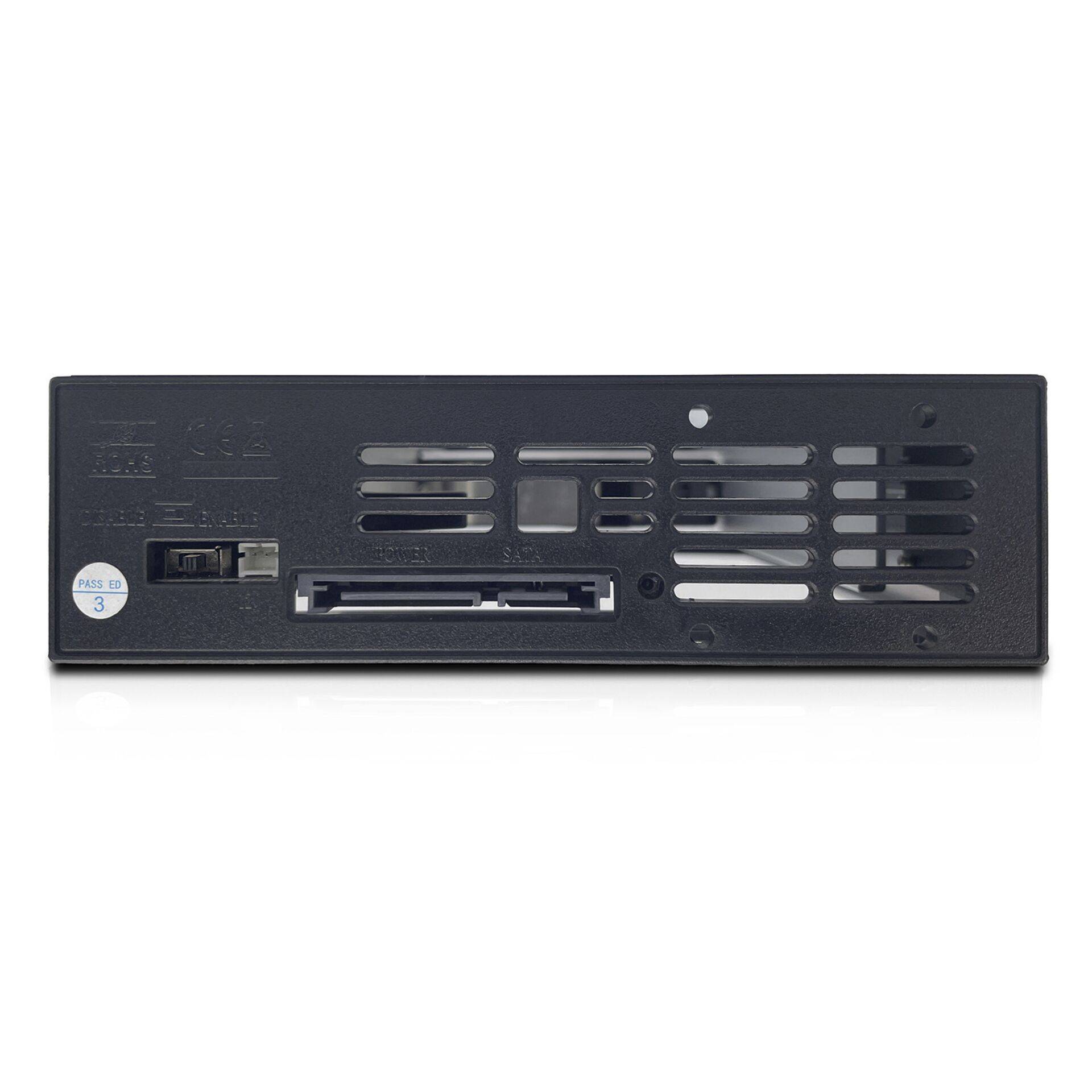 FANTEC BP-SA35-12G/6G SAS/SATA 3.5" HDD in 1x 13,30cm (5,25") Wechselrahmen (2520)-2