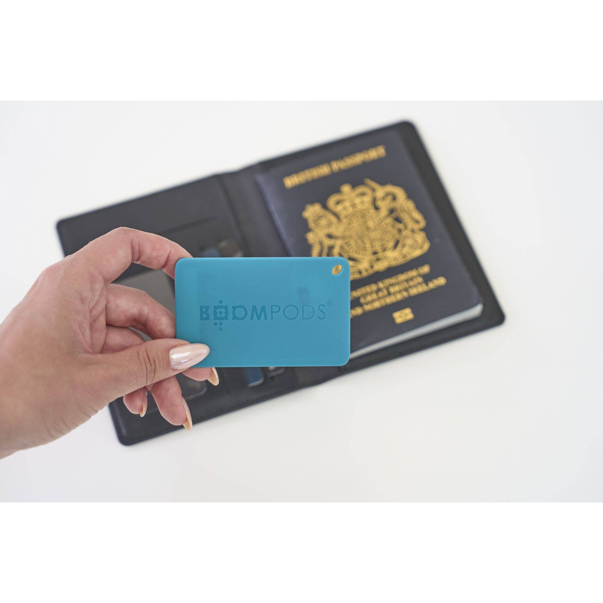 BOOMPODS Boomcard Rechargeable Ocean Blue (TACAWI)-2