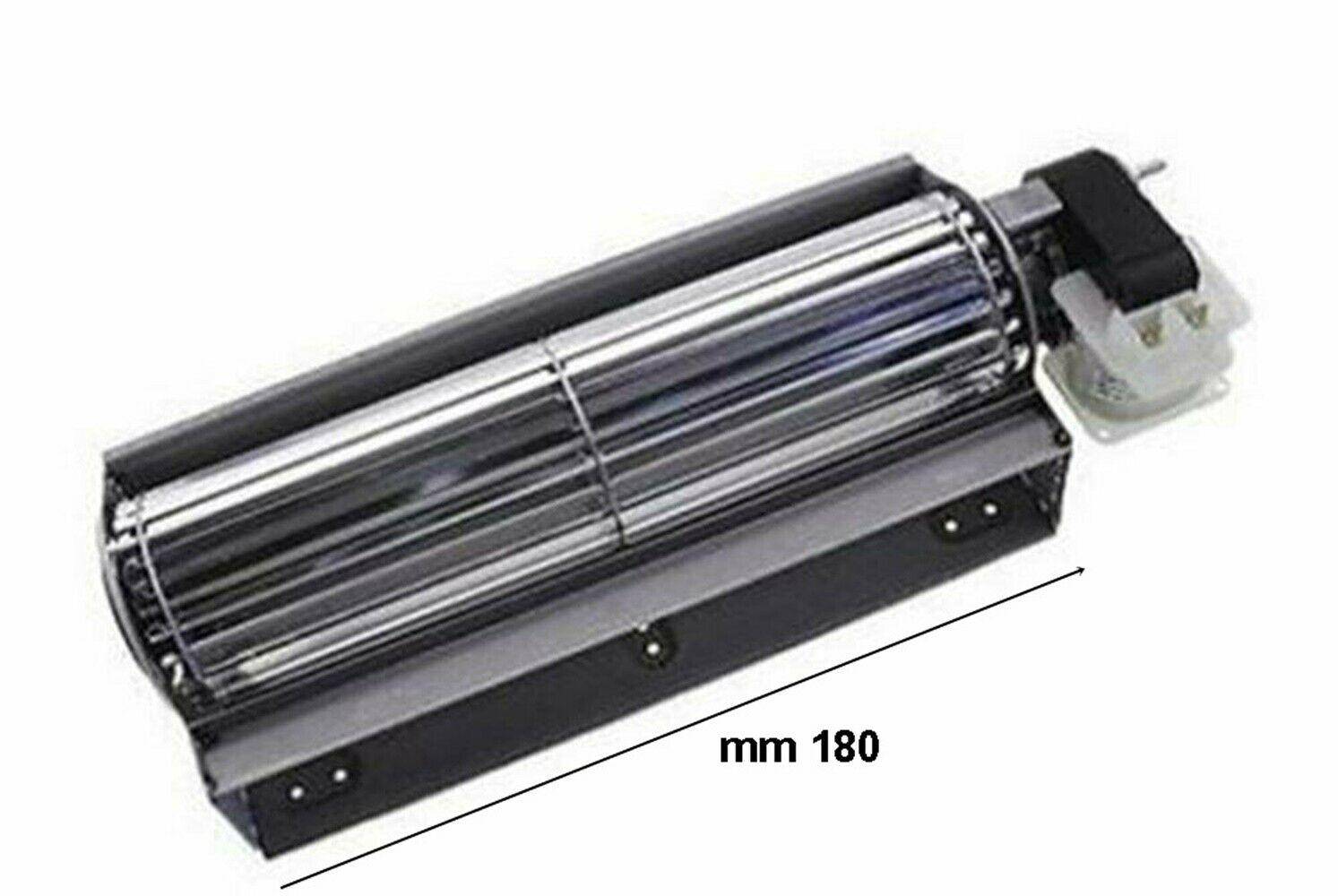 Ventola Tangenziale Motore Destro Forno Frigorifero Stufa Pellet da Cm 18 Sp 303-1