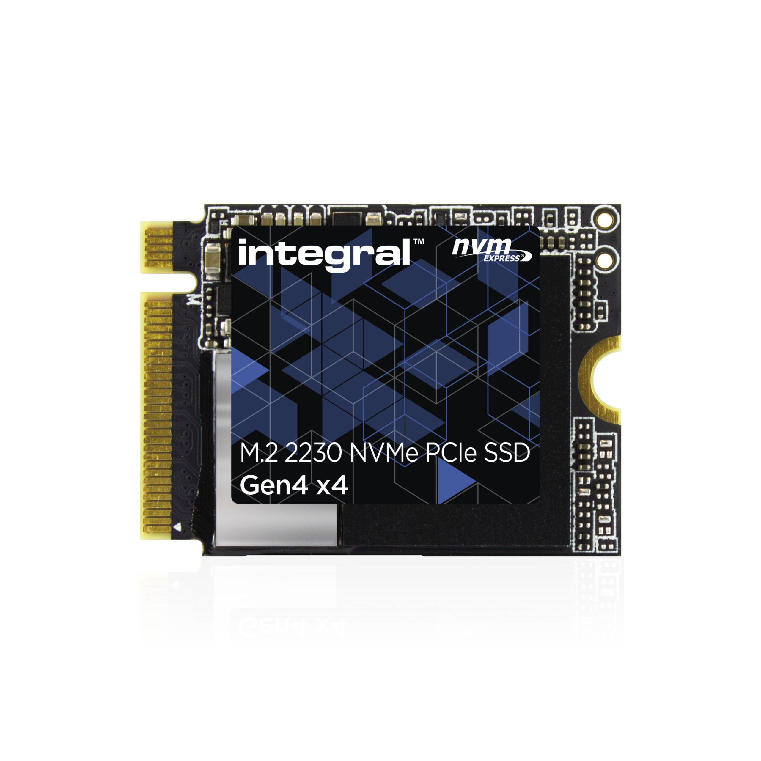 Integral 2TB M.2 2230 NVMe Gen4 x4 PCIe SSD PCI Express 3.0 (2TB-2048GB SSD M.2 2230 NVME 1.4 PCIe Gen4 x4 R-5000MB/s W--0