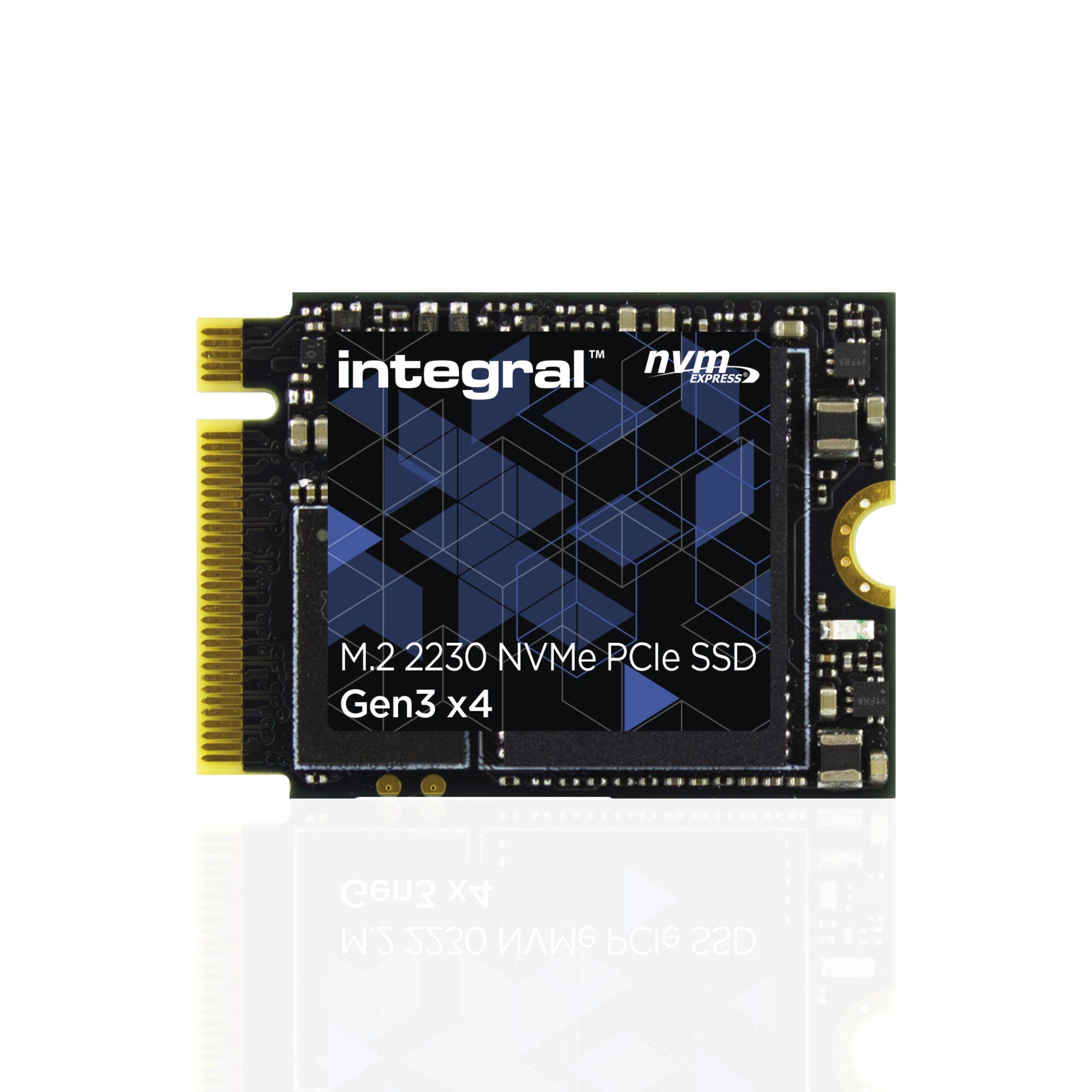 Integral 256GB M.2 2230 NVMe Gen3 x4 PCIe SSD PCI Express 3.0 (256GB SSD M.2 2230 NVME 1.3 PCIe Gen3 x4 R-3000MB/s W-180-0