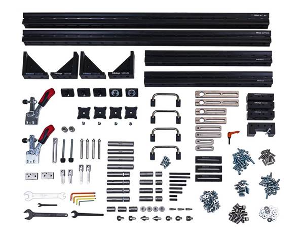 MITUTOYO, K551291, eco-plus multiflex combi kit 258 pezzi., CMM fixtures, eco-fix-plus Serie, multiflex-profile Serie
