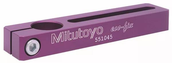 MITUTOYO, K551045, Tipo B Ricevitore Staffa L=120mm; ø 20mm., CMM fixtures, eco-fix Serie