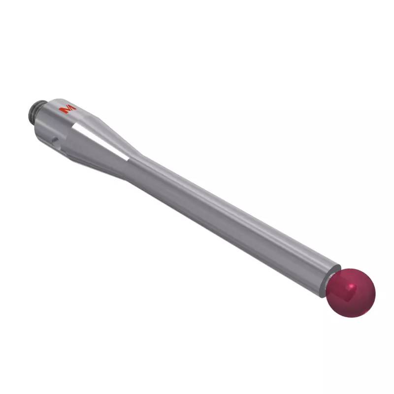 MITUTOYO, K651192, Stilo M4 rubino sfera Ø5,0mm, 01-M4-R5-L50-ML36-SS3,5-BS7-0