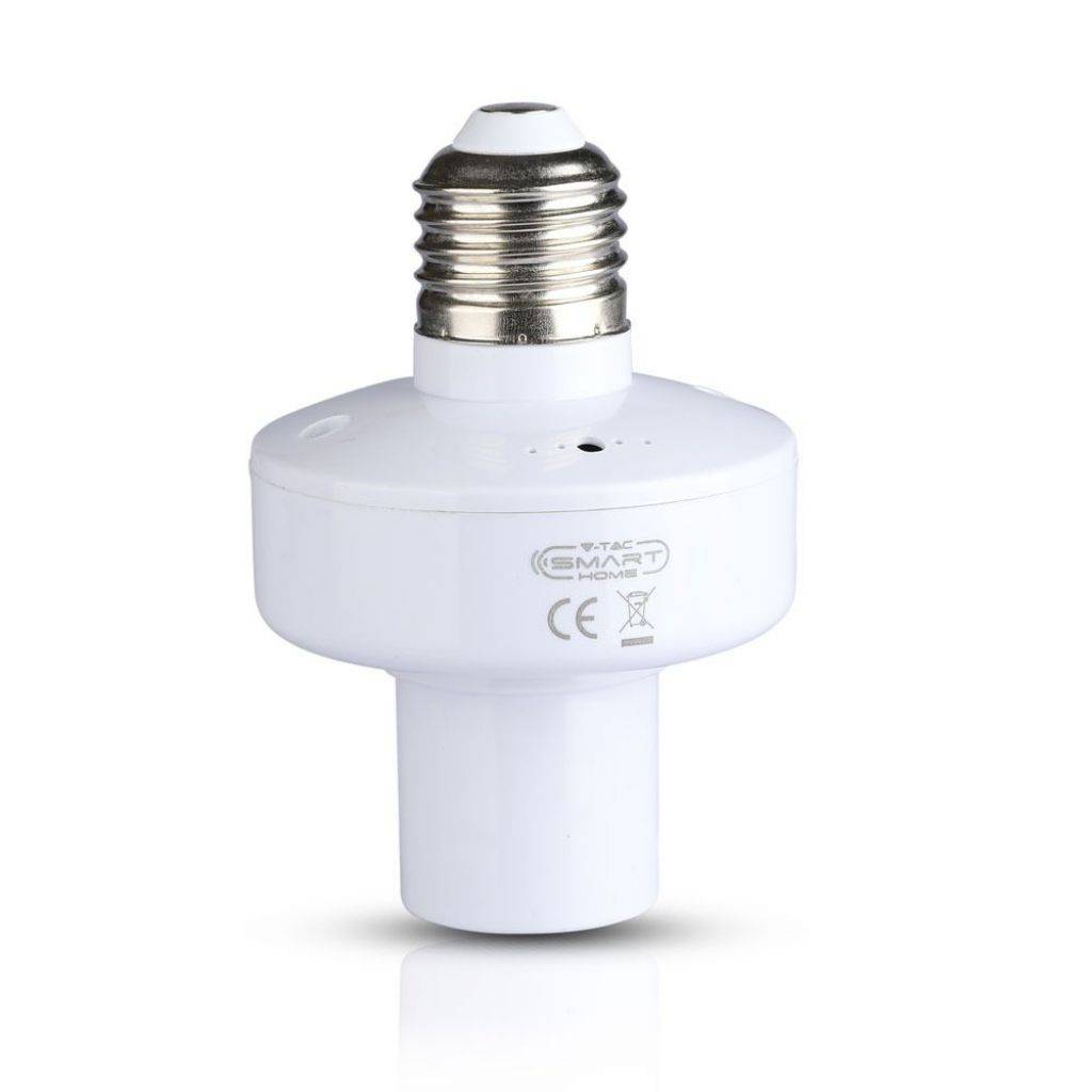 V-TAC Portalampada E27 (Max 20W) WiFi Google/Alexa-0