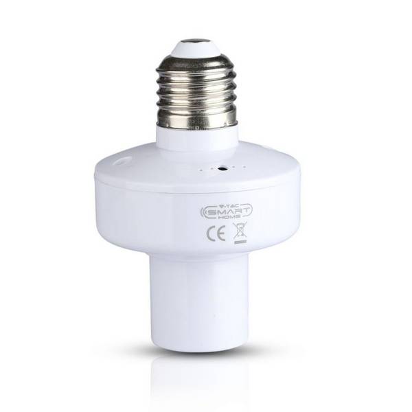 V-TAC Portalampada E27 (Max 20W) WiFi Google/Alexa