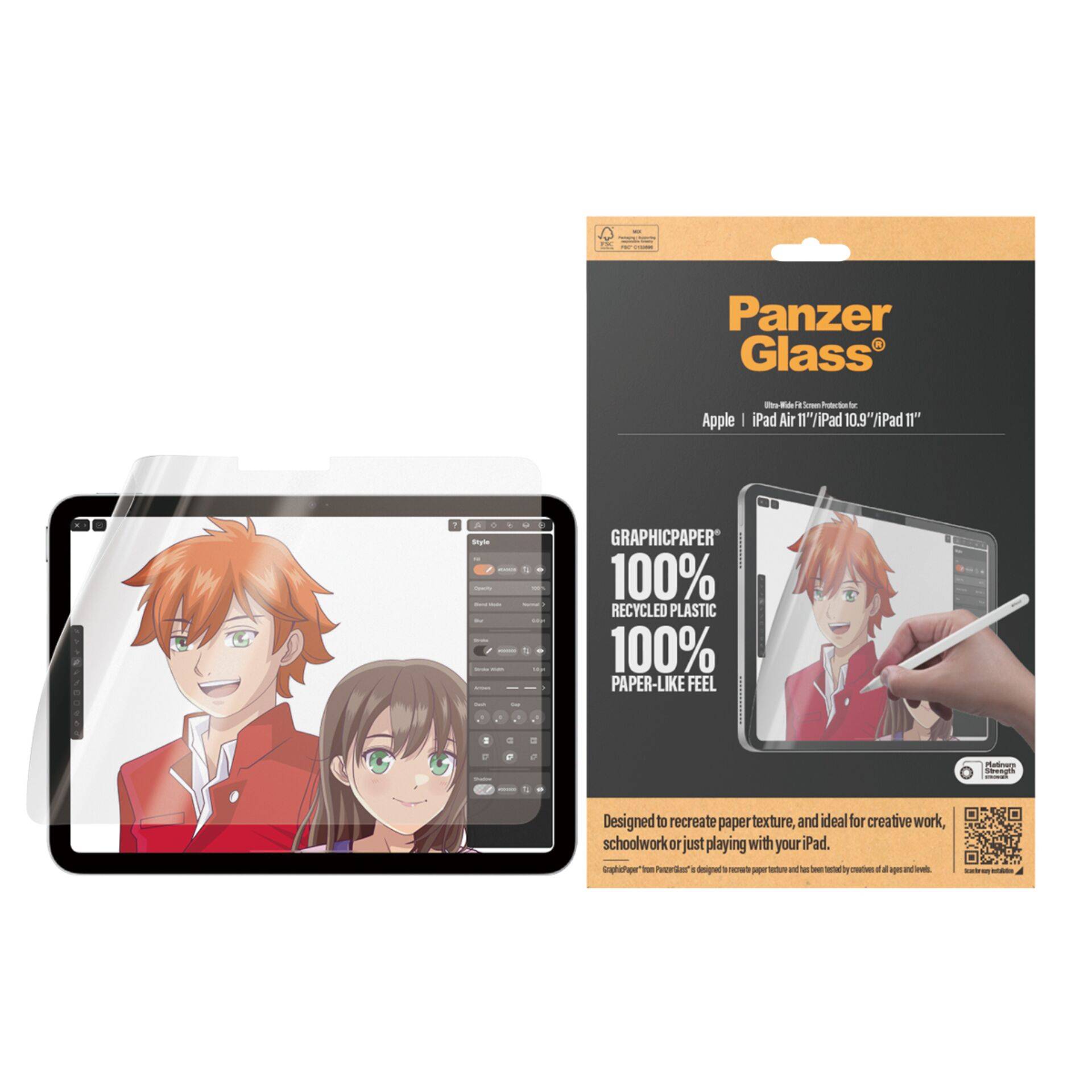 PanzerGlass 2834 Vetro di protezione per display Apple iPad 10.9" (10. Gen, 2022) 1 pz. SH00075915-1