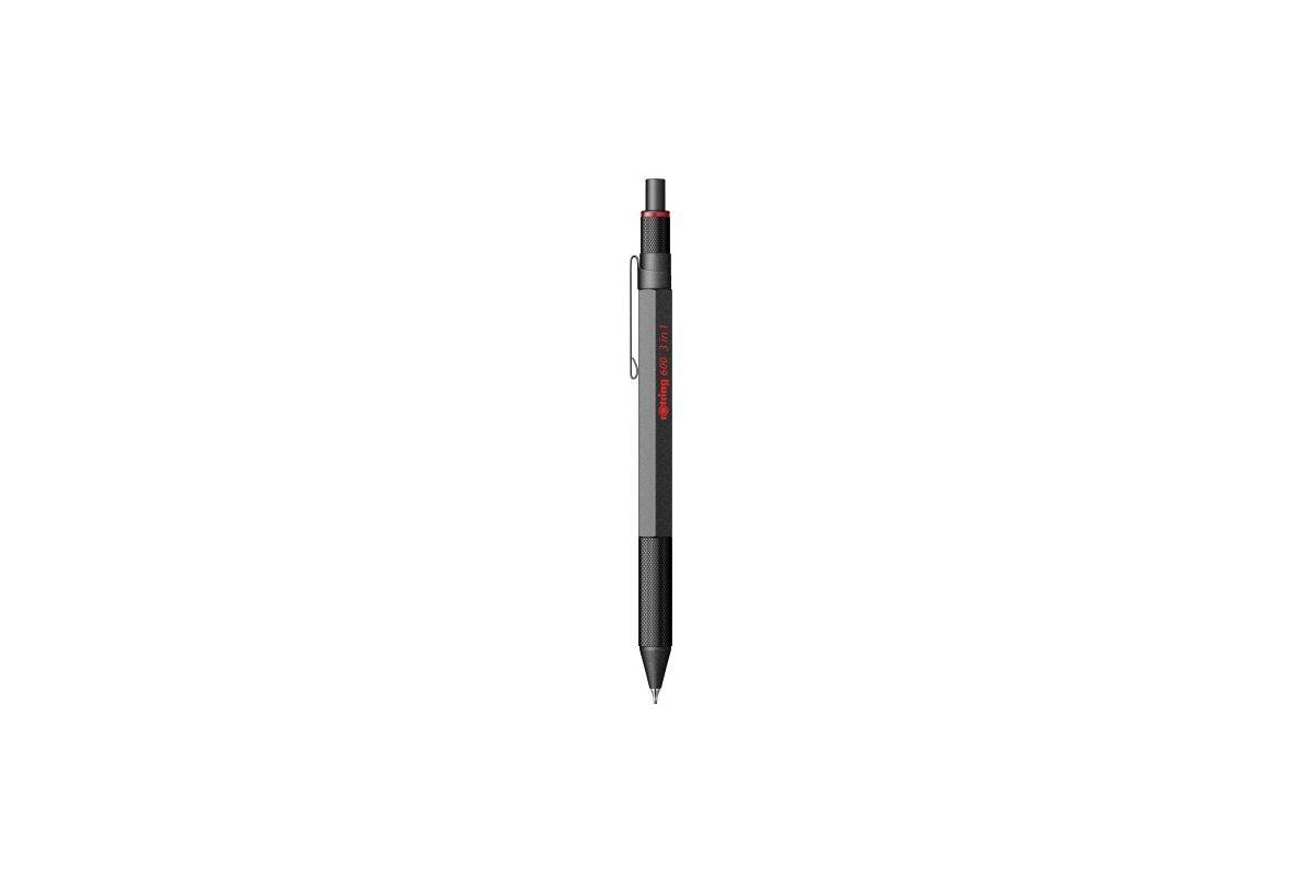 Bel piombo. Confezione regalo penna a sfera 600MULTI 3in1 nera 0,5 bl/r-0