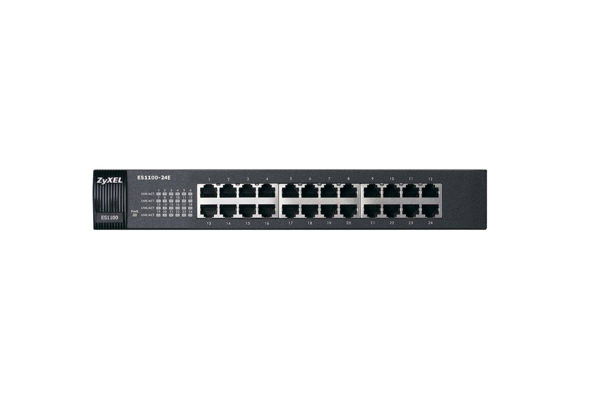 Switch 24x Fe ES1100-24E Metal-1