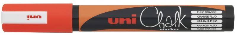 UNI -Ball PWE -5M Liquid Tiza Marker - Punca Conica 1,8-2,5 mm - Usato in umiliato - Rain Rain - Colore arancione-0