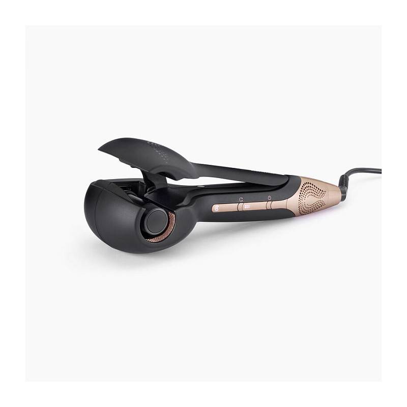 Babyliss piastra capelli wave secret air nero e rosa-0