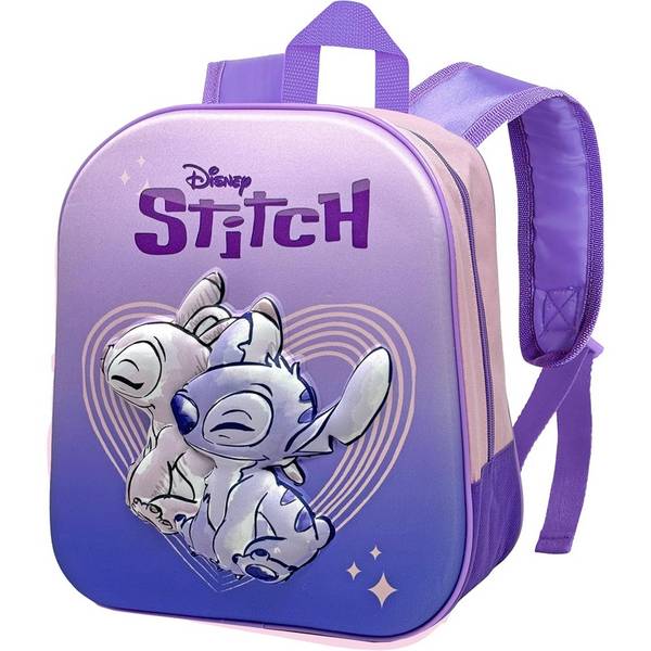 Zaino Zainetto 3d Per Asilo Bambini Stitch E Angel Tempo Libero Scuola Viaggio 674204a -