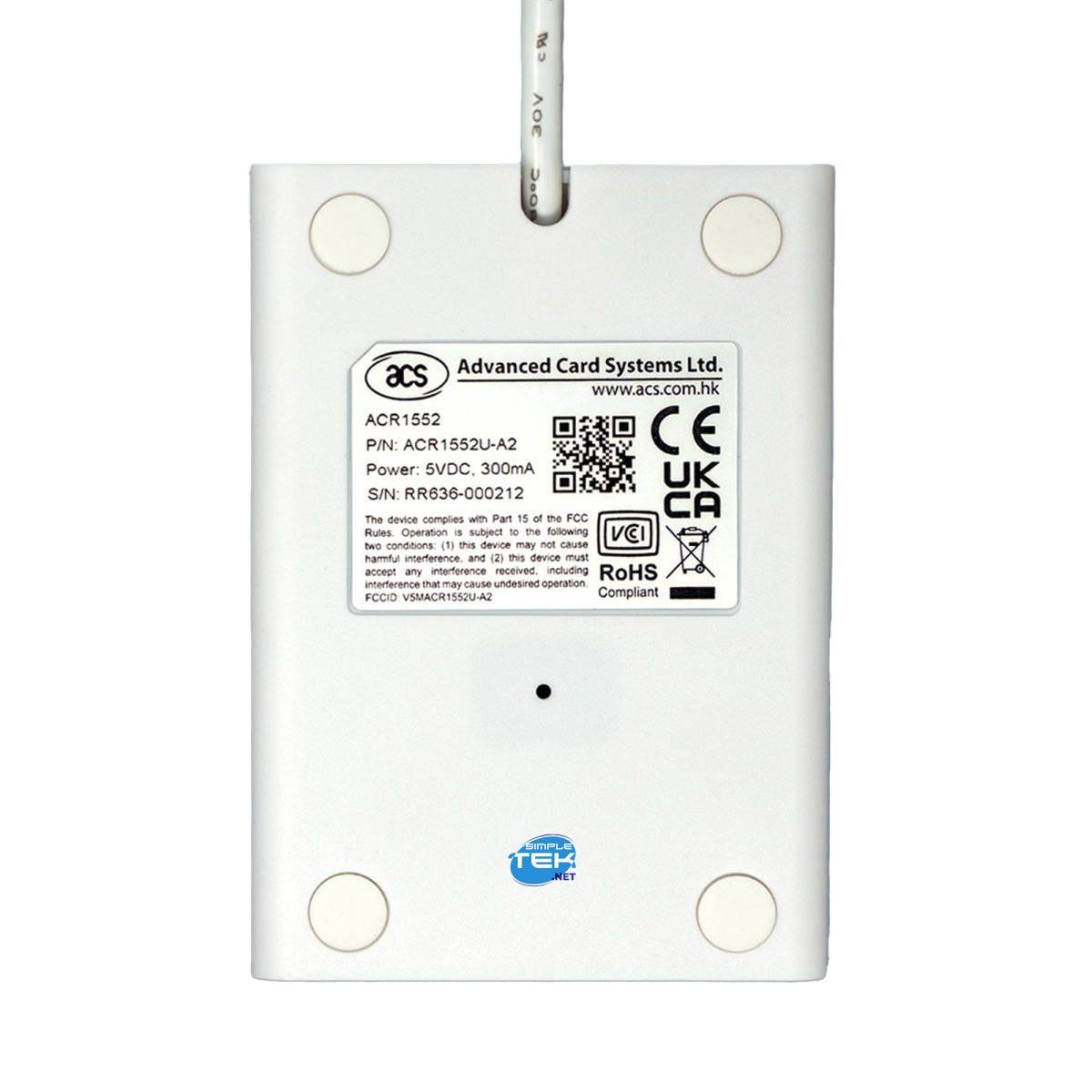 Acs Acr1552u-a2 Aquaguard Ip67 Lettore Smart Card Usb-a Tag Nfc Universale-3