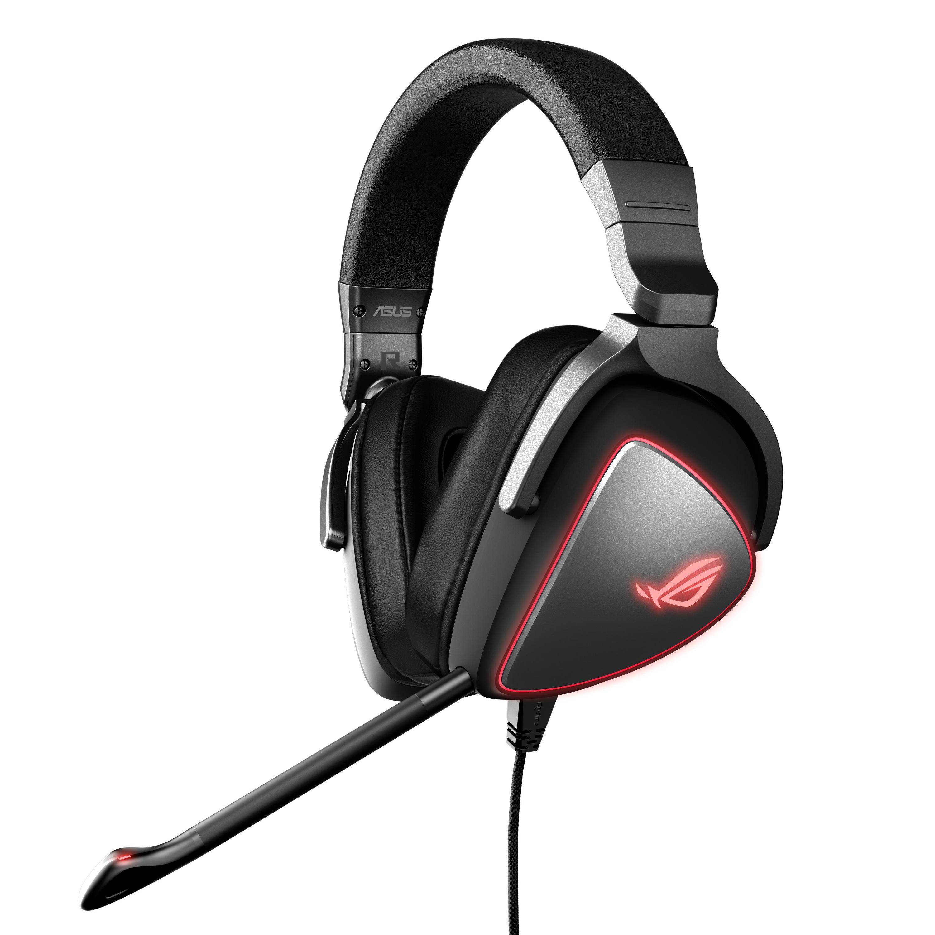 ASUS ROG Delta Origin Auricolare Cablato A Padiglione Giocare USB tipo-C Nero, Rosso-0