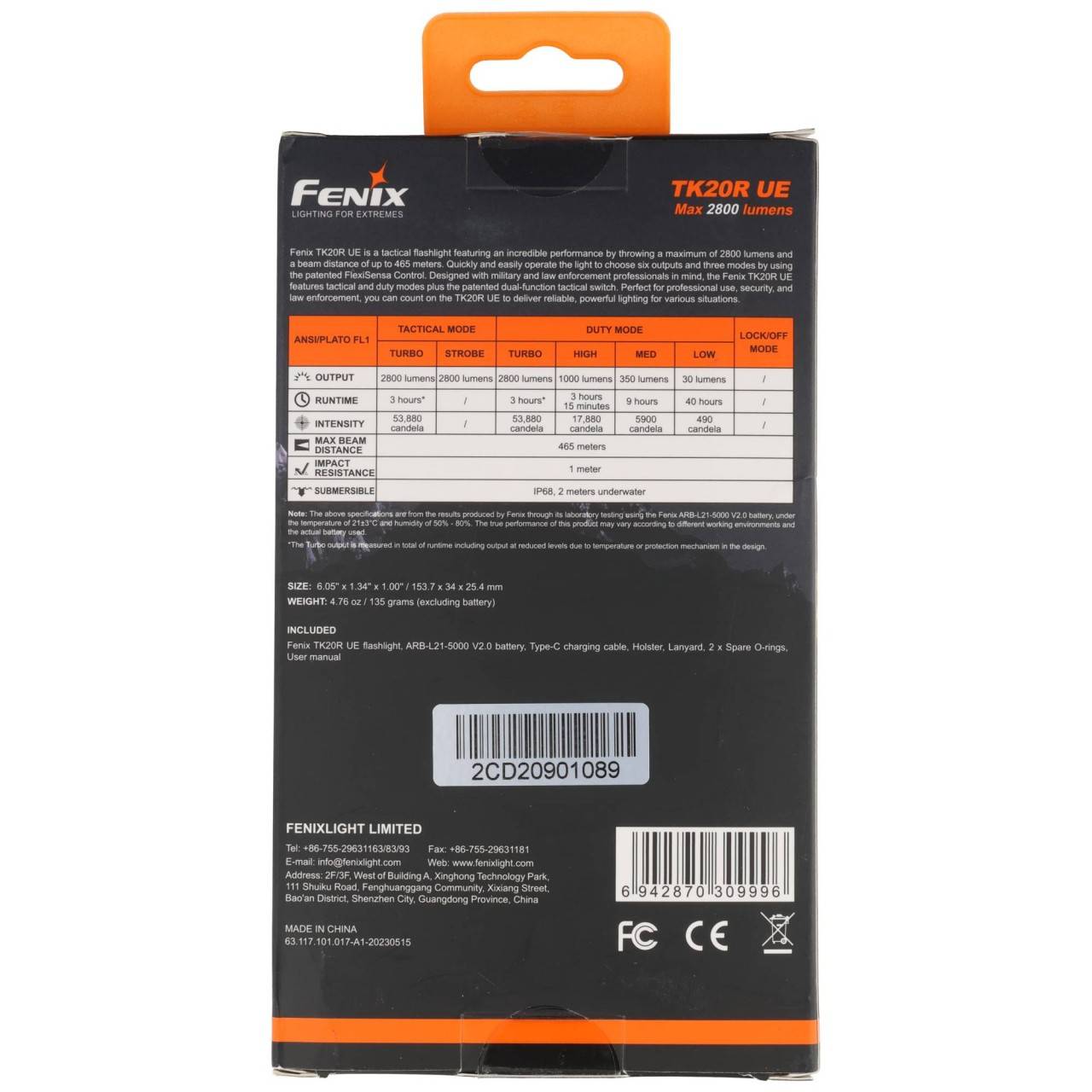 Torcia a LED Fenix TK20R UE SFT70 mimetica-4