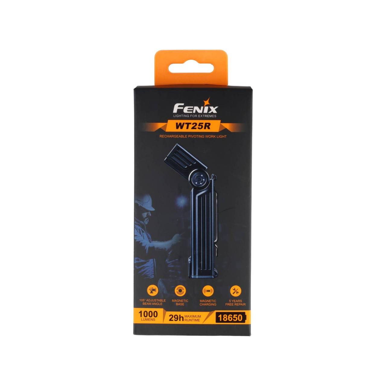 Torcia a LED Fenix WT25R, nera-0