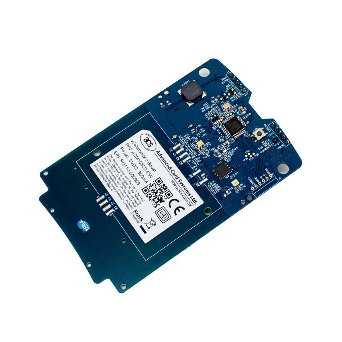 Acs Acm1552d-cw Walletmate 2 Boost Lettore Nfc Rfid Lettore Smart Card-3